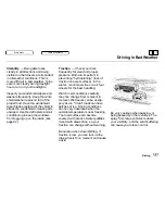 Предварительный просмотр 127 страницы Honda Odyssey 1995 Owner'S Manual