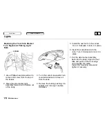 Предварительный просмотр 177 страницы Honda Odyssey 1995 Owner'S Manual