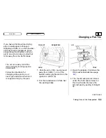 Предварительный просмотр 192 страницы Honda Odyssey 1995 Owner'S Manual