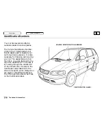 Предварительный просмотр 214 страницы Honda Odyssey 1995 Owner'S Manual