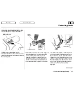 Preview for 18 page of Honda Odyssey 2001 Reference Owner'S Manual