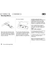 Preview for 47 page of Honda Odyssey 2001 Reference Owner'S Manual