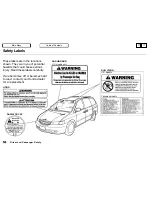 Preview for 59 page of Honda Odyssey 2001 Reference Owner'S Manual