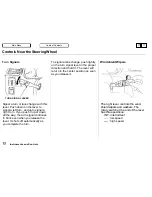 Preview for 73 page of Honda Odyssey 2001 Reference Owner'S Manual