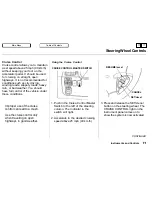 Preview for 78 page of Honda Odyssey 2001 Reference Owner'S Manual