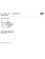 Preview for 135 page of Honda Odyssey 2001 Reference Owner'S Manual