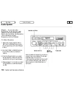 Preview for 165 page of Honda Odyssey 2001 Reference Owner'S Manual