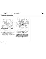 Preview for 216 page of Honda Odyssey 2001 Reference Owner'S Manual