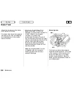 Preview for 259 page of Honda Odyssey 2001 Reference Owner'S Manual