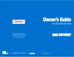 Honda ODYSSEY 2020 Owner'S Manual preview