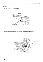 Preview for 16 page of Honda Outboard Motor BF50 Owner'S Manual