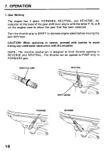 Preview for 20 page of Honda Outboard Motor BF50 Owner'S Manual