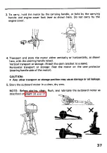 Preview for 39 page of Honda Outboard Motor BF50 Owner'S Manual