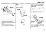 Preview for 47 page of Honda Outboard motor BF8D/9.9D Owner'S Manual