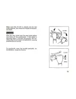 Предварительный просмотр 20 страницы Honda PA50 1983 Owner'S Manual