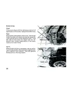 Предварительный просмотр 36 страницы Honda PA50 1983 Owner'S Manual