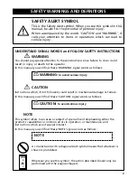 Preview for 3 page of Honda Paice Setter PS260S Operator'S Manual