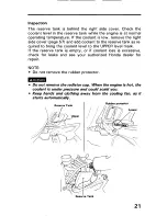 Предварительный просмотр 29 страницы Honda Pan European ST1100 Owner'S Manual