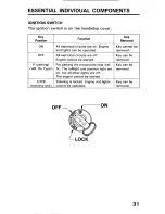 Предварительный просмотр 39 страницы Honda Pan European ST1100 Owner'S Manual