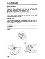 Предварительный просмотр 62 страницы Honda Pan European ST1100 Owner'S Manual