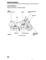 Предварительный просмотр 64 страницы Honda Pan European ST1100 Owner'S Manual