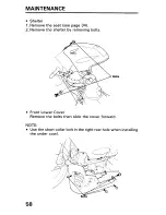 Предварительный просмотр 66 страницы Honda Pan European ST1100 Owner'S Manual