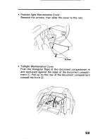 Предварительный просмотр 67 страницы Honda Pan European ST1100 Owner'S Manual