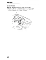 Предварительный просмотр 74 страницы Honda Pan European ST1100 Owner'S Manual