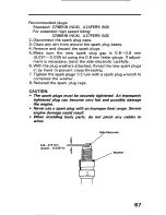 Предварительный просмотр 75 страницы Honda Pan European ST1100 Owner'S Manual