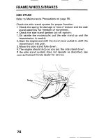 Предварительный просмотр 86 страницы Honda Pan European ST1100 Owner'S Manual