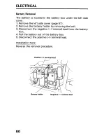 Предварительный просмотр 88 страницы Honda Pan European ST1100 Owner'S Manual