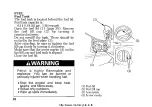 Предварительный просмотр 38 страницы Honda PCX WW125/S 2009 Owner'S Manual