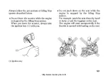 Предварительный просмотр 63 страницы Honda PCX WW125/S 2009 Owner'S Manual