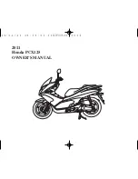 Предварительный просмотр 3 страницы Honda PCX125 2011 Owner'S Manual