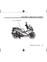 Предварительный просмотр 18 страницы Honda PCX125 2011 Owner'S Manual