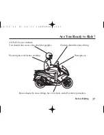 Предварительный просмотр 44 страницы Honda PCX125 2011 Owner'S Manual