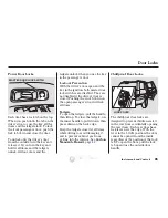 Предварительный просмотр 69 страницы Honda Pilot 2004 Reference Owner'S Manual