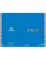 Honda Pilot 2016 Owner'S Manual предпросмотр