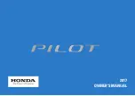 Предварительный просмотр 1 страницы Honda PILOT 2017 Owner'S Manual