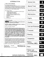 Предварительный просмотр 2 страницы Honda Prelude 1993 Service Manual