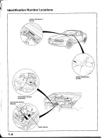 Предварительный просмотр 6 страницы Honda Prelude 1993 Service Manual