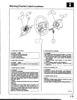 Предварительный просмотр 7 страницы Honda Prelude 1993 Service Manual