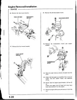 Предварительный просмотр 66 страницы Honda Prelude 1993 Service Manual