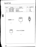 Предварительный просмотр 72 страницы Honda Prelude 1993 Service Manual