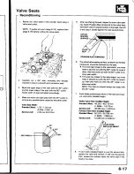 Предварительный просмотр 87 страницы Honda Prelude 1993 Service Manual