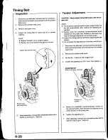 Предварительный просмотр 96 страницы Honda Prelude 1993 Service Manual