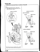 Предварительный просмотр 98 страницы Honda Prelude 1993 Service Manual