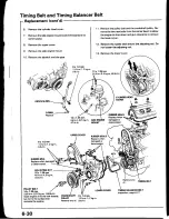 Предварительный просмотр 100 страницы Honda Prelude 1993 Service Manual