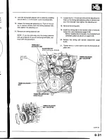 Предварительный просмотр 101 страницы Honda Prelude 1993 Service Manual