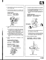 Предварительный просмотр 118 страницы Honda Prelude 1993 Service Manual